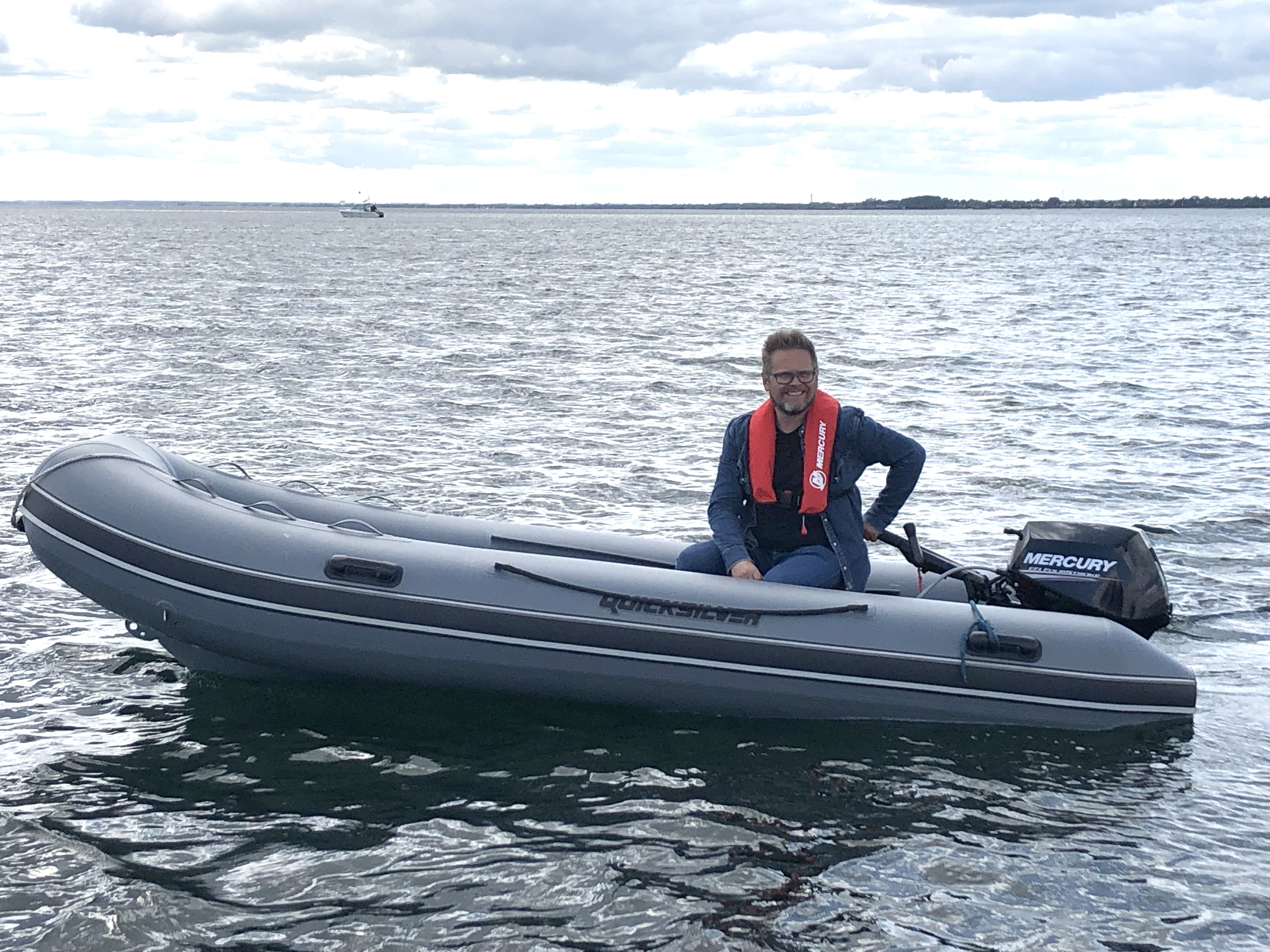 Quicksilver 380 Aluminium RIB Grå - 0